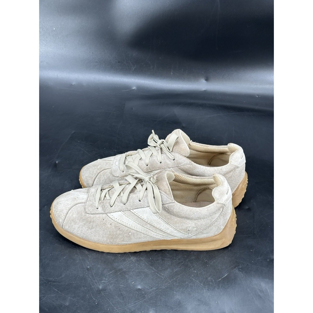 Skechers 2980 Scooters Ladies Retro Suede Tan Sand Sz 8 Sneakers Casual